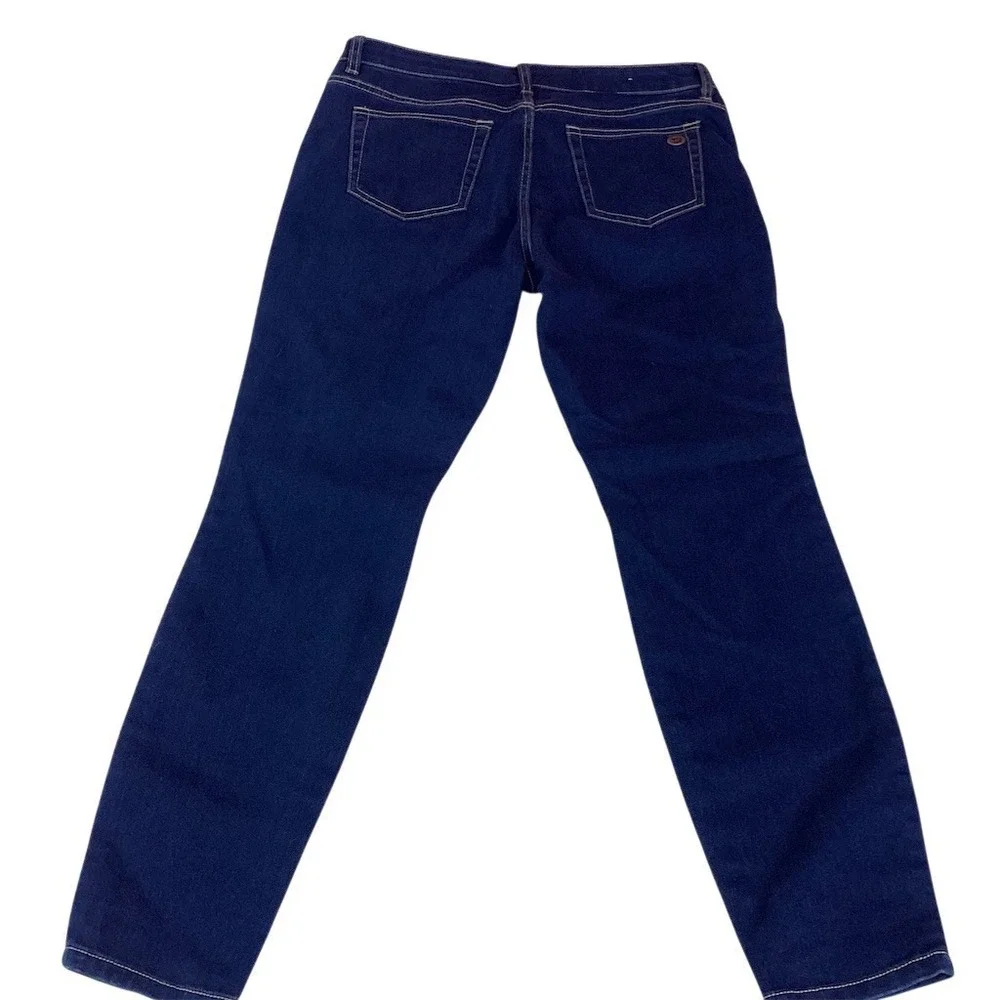 Michael Kors‎ Jeans Womens Size 10 Dark Wash Blue Skinny Stretch 5-Pocket